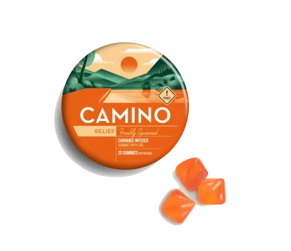 Camino Freshly Squeezed CBG Relief Gummies