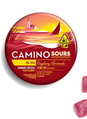 Camino Sours Raspberry Lemonade Bliss Gummies